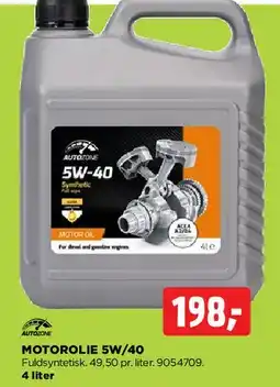 jem & fix Motorolie 5W-40 tilbud