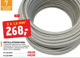 jem & fix INSTALLATIONSKABEL tilbud