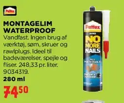 jem & fix Montagelim Waterproof tilbud