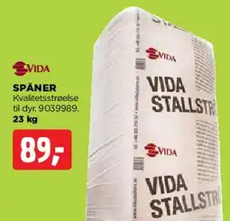 jem & fix Vida Stallstrø / Spåner tilbud