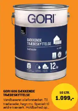 XL-BYG Gori 606 dækkende træbeskyttelse tilbud