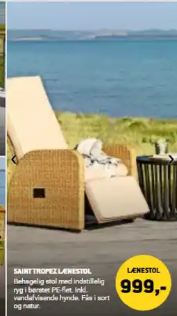XL-BYG Saint tropez lenestol tilbud