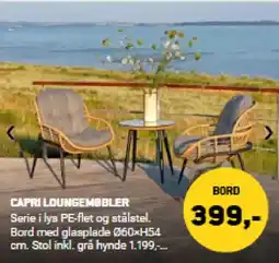 XL-BYG Capri loungemøbler tilbud