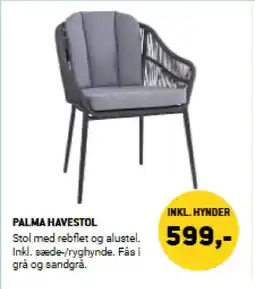 XL-BYG Palma havestol tilbud