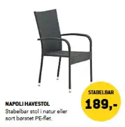 XL-BYG Napoli havestol tilbud