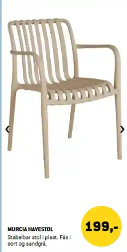 XL-BYG Murcia havestol tilbud