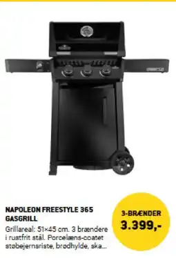 XL-BYG Napoleon freestyle 365 gasgrill tilbud