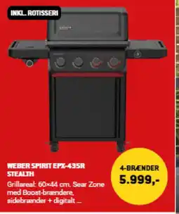 XL-BYG Weber spirit epx-435r stealth tilbud