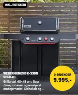 XL-BYG Weber genesis e-330r stealth tilbud