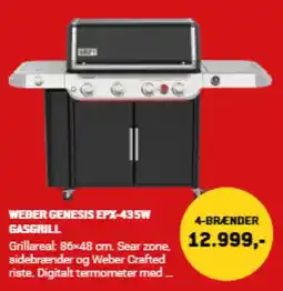 XL-BYG Weber genesis epx-435w gasgrill tilbud