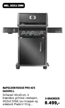 XL-BYG Napoleon rogue pro 425 gasgrill tilbud