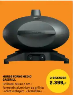 XL-BYG Morsø forno medio gasgrill tilbud