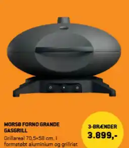 XL-BYG Morso forno grande gasgrill tilbud