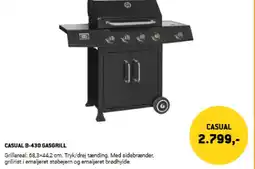 XL-BYG Casual b-430 gasgrill tilbud