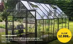 XL-BYG Halls icon 8 drivhus tilbud
