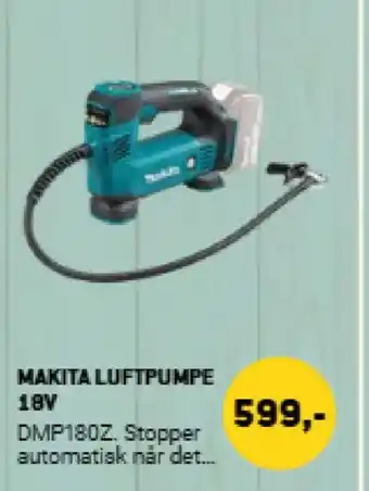 XL-BYG Makita luftpumpe 18v tilbud