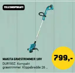 XL-BYG Makita græstrimmer 18v tilbud