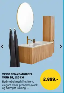 XL-BYG Vasso roma badmobel varm eg tilbud