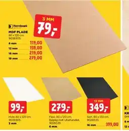 jem & fix MDF PLADE tilbud