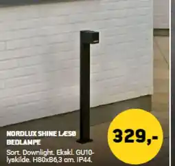 XL-BYG Nordlux shine leso bedlampe tilbud