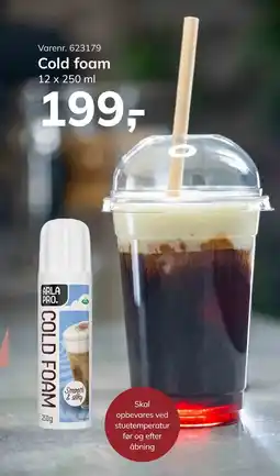 Dagrofa Food Service Cold foam tilbud