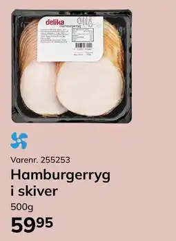 Dagrofa Food Service Hamburgerryg i skiver tilbud
