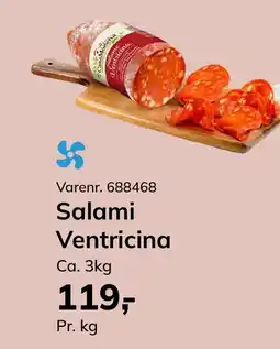 Dagrofa Food Service Salami Ventricina Ca. tilbud