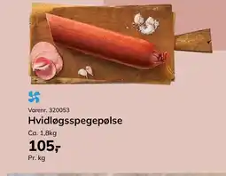 Dagrofa Food Service Hvidløgsspegepølse tilbud