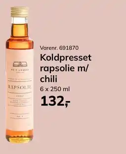 Dagrofa Food Service Koldpresset rapsolie m/ chili tilbud