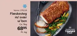 Dagrofa Food Service Flæskesteg m/svær u/ ben tilbud