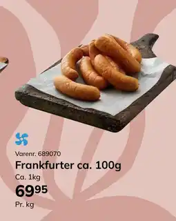 Dagrofa Food Service Frankfurter Ca. tilbud