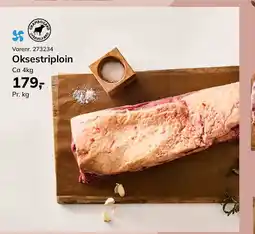 Dagrofa Food Service Oksestriploin tilbud