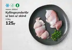Dagrofa Food Service Kyllingeunderlår u/ben u/skind tilbud