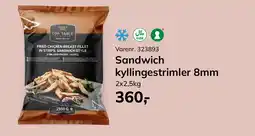 Dagrofa Food Service Sandwich kyllingestrimler 8mm tilbud