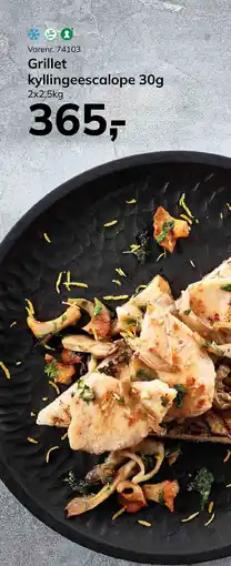 Dagrofa Food Service Grillet kyllingeescalope tilbud