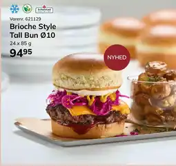 Dagrofa Food Service Brioche Style Tall Bun Ø10 tilbud