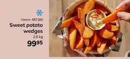 Dagrofa Food Service Sweet potato wedges tilbud