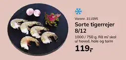 Dagrofa Food Service Sorte tigerrejer 8/12 tilbud