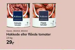 Dagrofa Food Service Hakkede eller flåede tomater tilbud