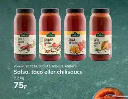 Dagrofa Food Service Salsa, taco eller chilisauce tilbud