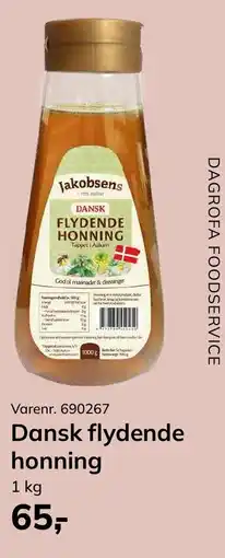 Dagrofa Food Service Dansk flydende honning tilbud