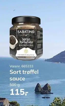 Dagrofa Food Service Sort trøffel sauce tilbud