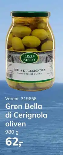 Dagrofa Food Service Grøn bella di cerignola oliven tilbud