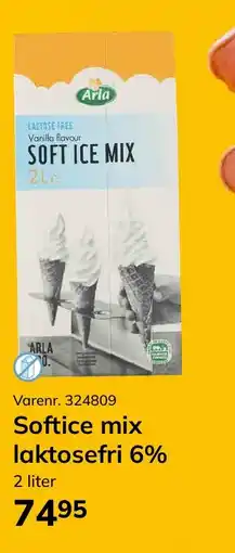Dagrofa Food Service Softice mix laktosefri 6% tilbud