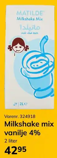 Dagrofa Food Service Milkshake mix vanilje 4% tilbud