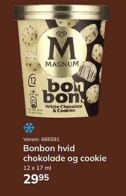 Dagrofa Food Service Bonbon hvid chokolade og cookie tilbud