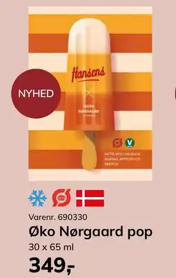 Dagrofa Food Service Øko Nørgaard pop tilbud