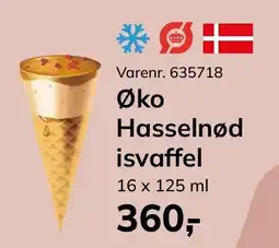 Dagrofa Food Service Oko hasselnød isvaffel tilbud