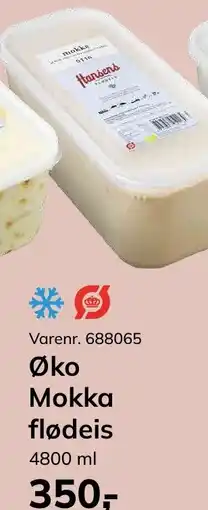 Dagrofa Food Service Øko Mokka flødeis tilbud