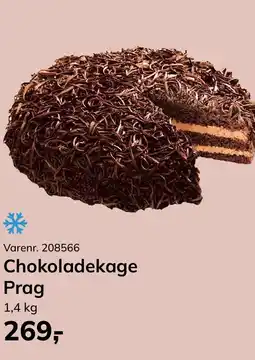 Dagrofa Food Service Chokoladekage Prag tilbud